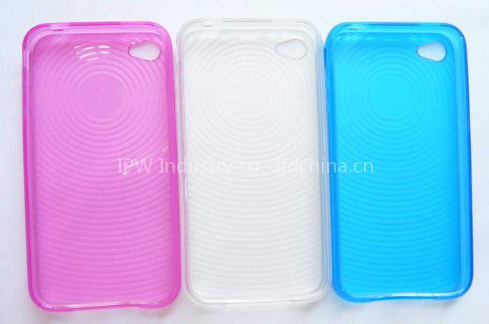 TPU case for iphone4, iPhone 4G TPU cases