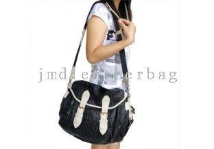 100% New Leather Adjustable Sling Shoulder Messenger Bag
