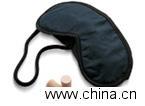 eye mask and ear plugs