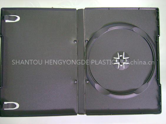 14mm single black DVD Case