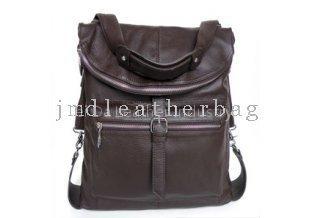 Real Leather Inspired Design Shoulder Messenger Bag