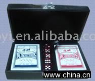 Playing Card with Leather Case
