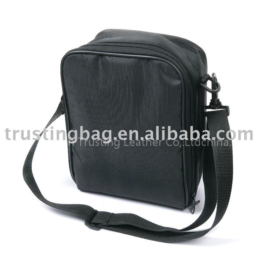 nylon black shoulder computer tool bag