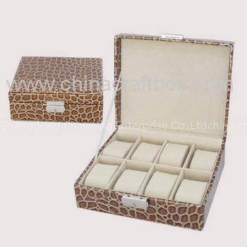 PU leather watch box