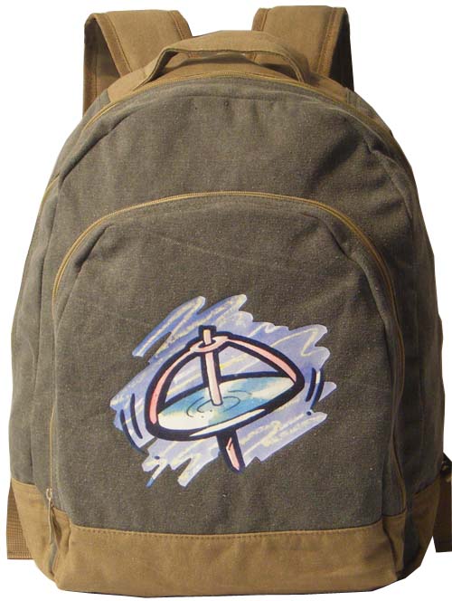 Pretty Fashion Canvas Backpack (GO-002)