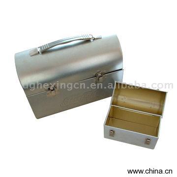 Lunch Box, Handle Tin Box, Coin Bank Box, CD Box, Candy Tin Box