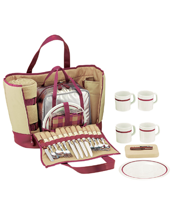 Hong Kong Picnic Bag With Cooler Bag