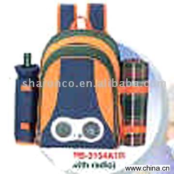 New Picnic Backpack with Radio