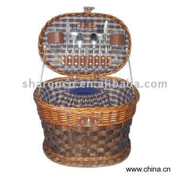 Wicker Picnic Basket