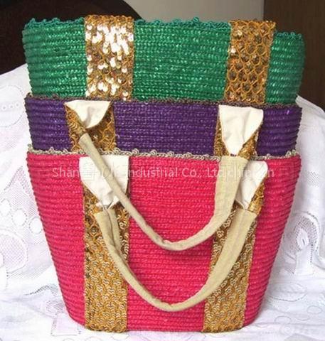 wheat straw bags cattail stem bags seagrass bags