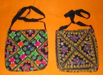 India Embroidery Shoulder Bag