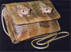 Australia Toad Shoulder Bag On String
