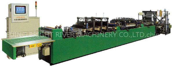HDL Series High-speed(Three-Servo)Three-side Sealing Zipper Standing Bag-making Machine