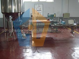 Plate Diatomite filter machine