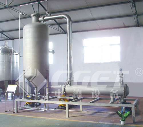 beer equipment of wort subpressure evaporation energy-saving equipment