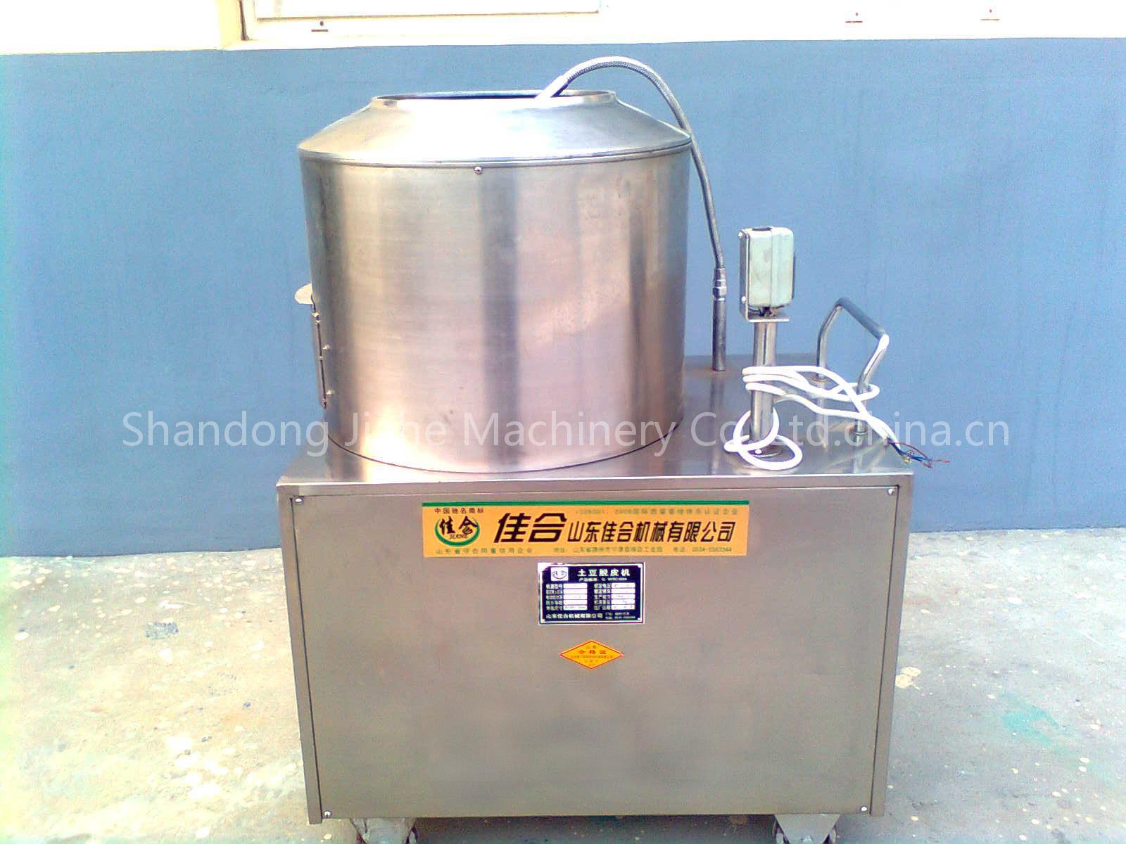 Potato peeling machine