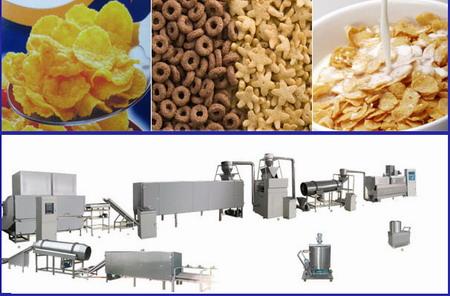Corn flakes machine
