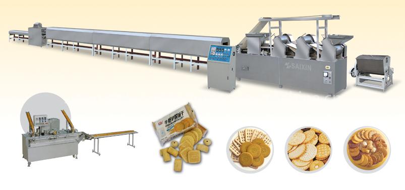 small automatic biscuits processing line