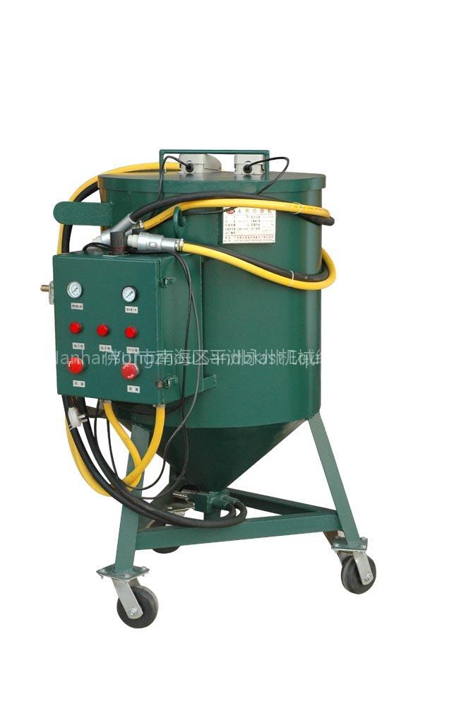 Open Mobile Sand Blast Machine