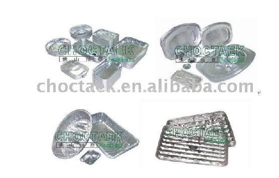 Disposable aluminum container