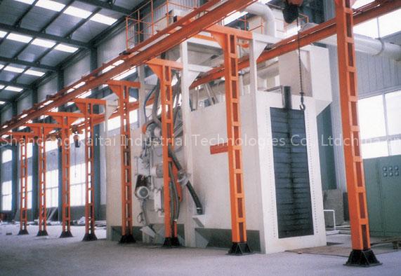 wheel blast equipment