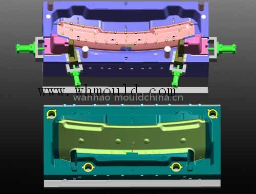 back bumper auto plastic mould