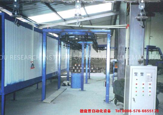 Spray And Spread Suspension Line