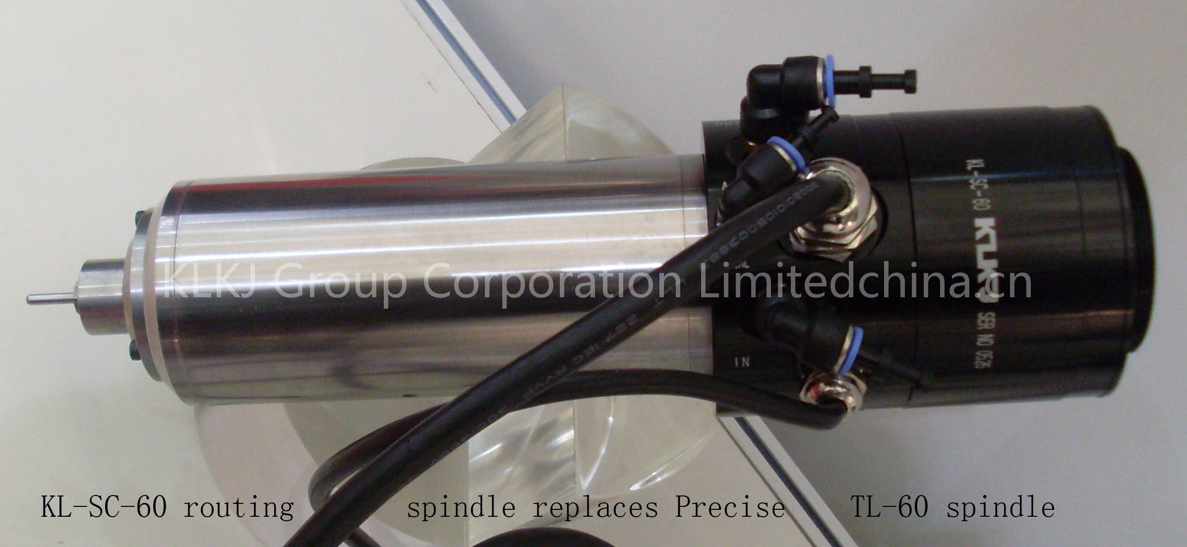 60K rpm PCB routing spindle