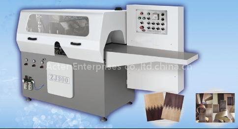 Veneer finger jointing machine