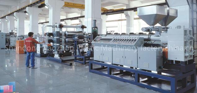 PE panel production equipment