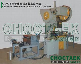 Aluminum foil container production line CTAC-63T