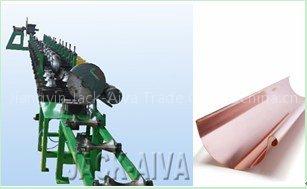 Gutter roll forming machine
