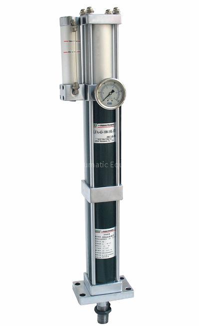 rapid speed hydropneumatic cylinder