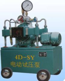 Electric hydraulic test pump