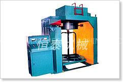Inverted vertical wire drawing machine