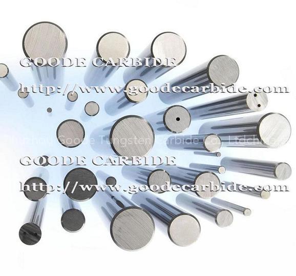 Tungsten carbide rods