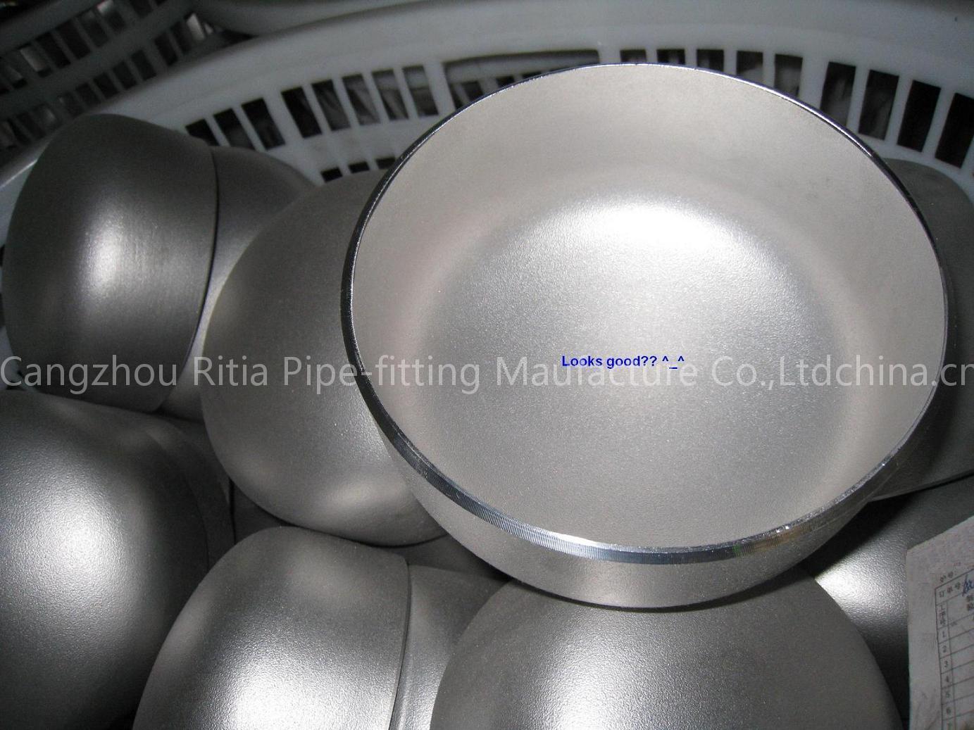 stainless steel pipe cap