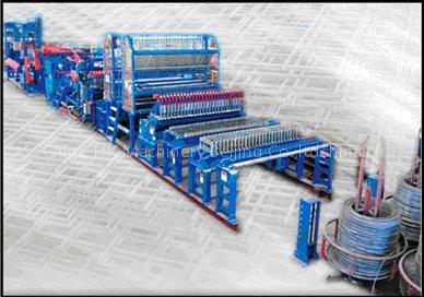 Rebar welded mesh machine
