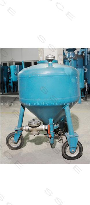 manpower control blasting machine