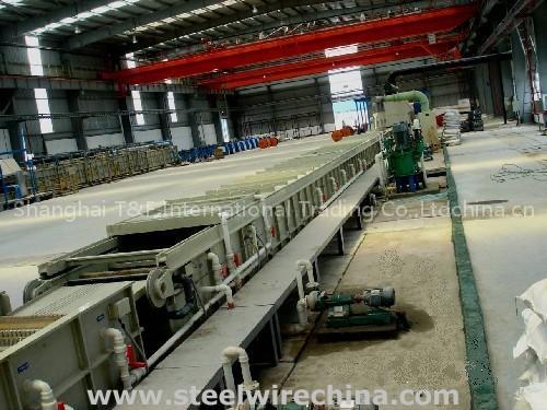 Steel Wire Electro Galvanizing Production Line