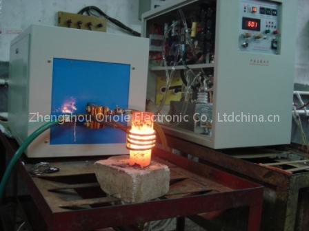 Induction heating equipment for forging