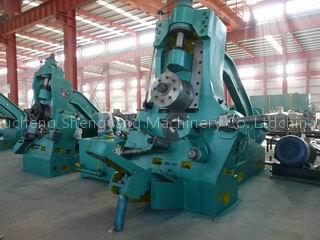 Flange ring rolling machine