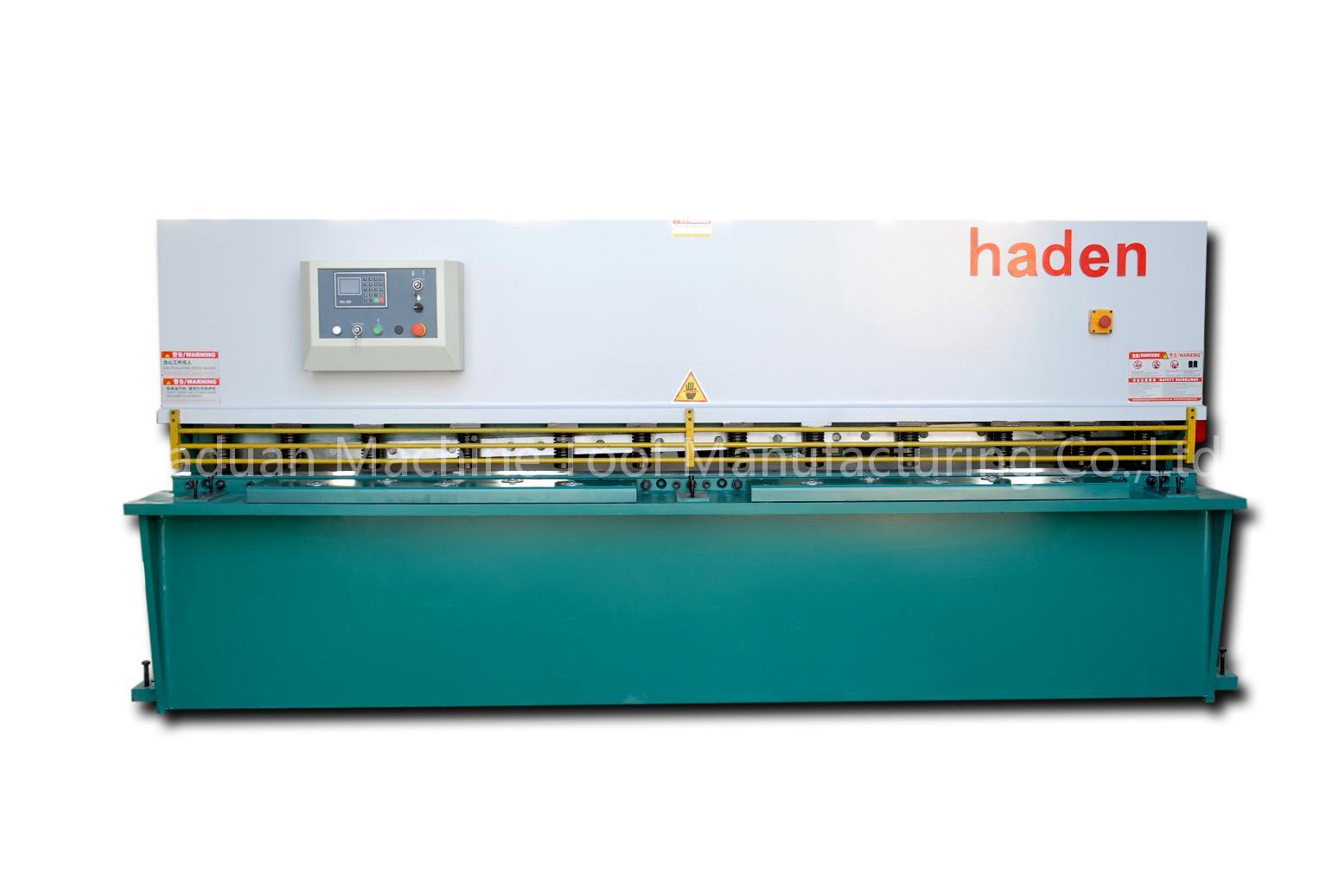 QC12Y Hydraulic Swing Beam Shearing Machine