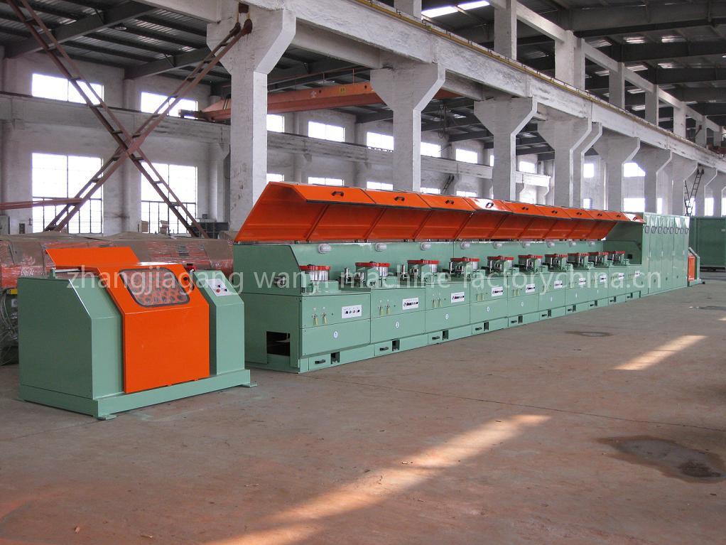 straight line wire drawing machine
