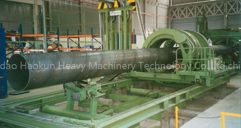 SSAW Mill-Pipe plasma cuttimg