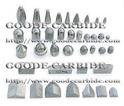 Tungsten carbide mining bits