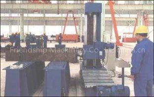 Box column end face milling machine