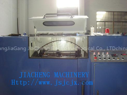 Double twist bunchine machine