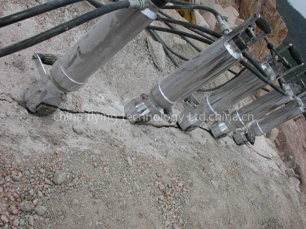 hydraulic rock splitter and concrete splitter
