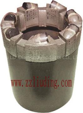 Matrix PDC core bit